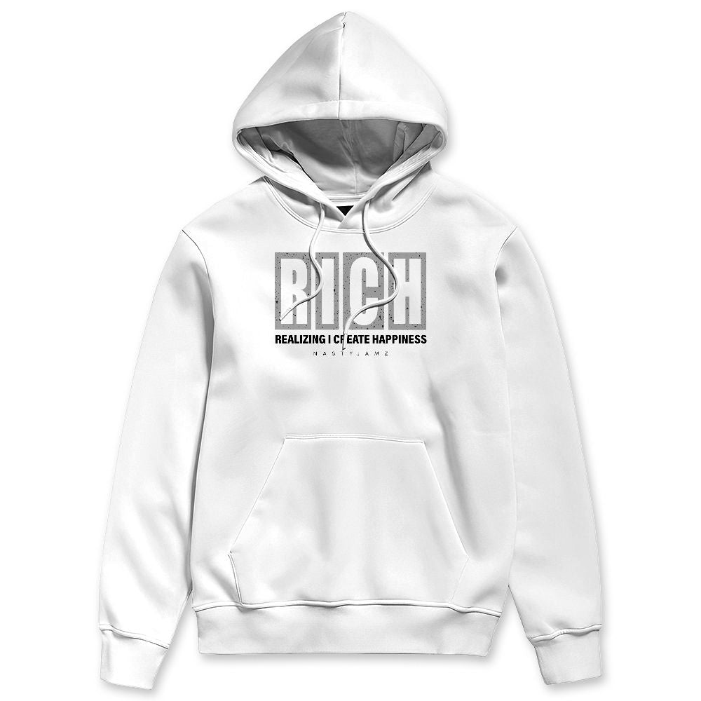 White Cement 4s NastyJamz Hoodie Match RICH Realizing