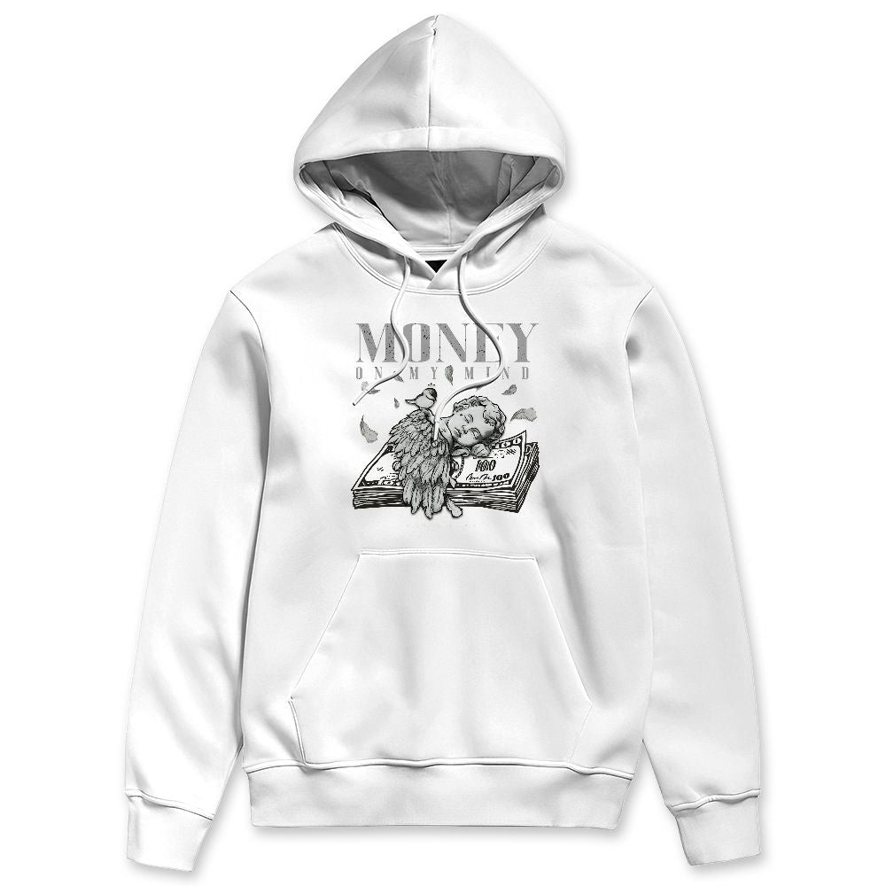White Cement 4s NastyJamz Hoodie Match Money On My Mind Angel