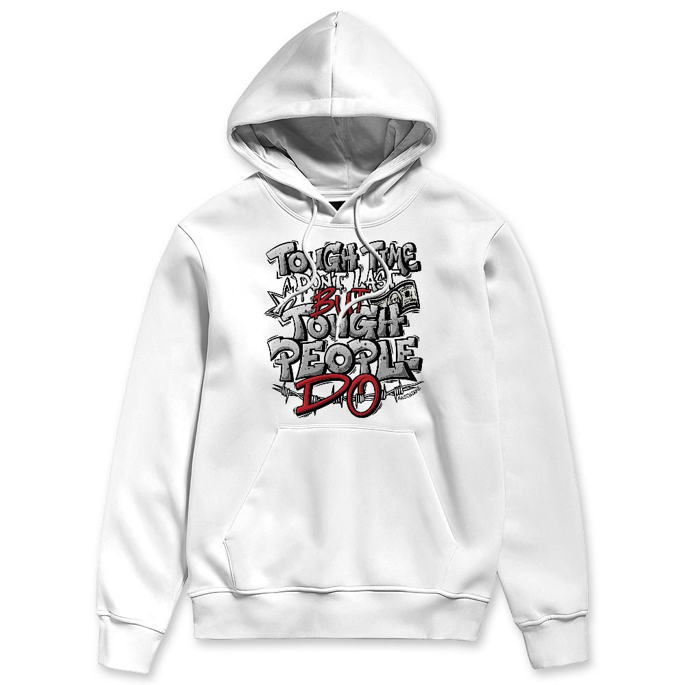 White Cement 4s NastyJamz Hoodie Match Tough People Never Fall