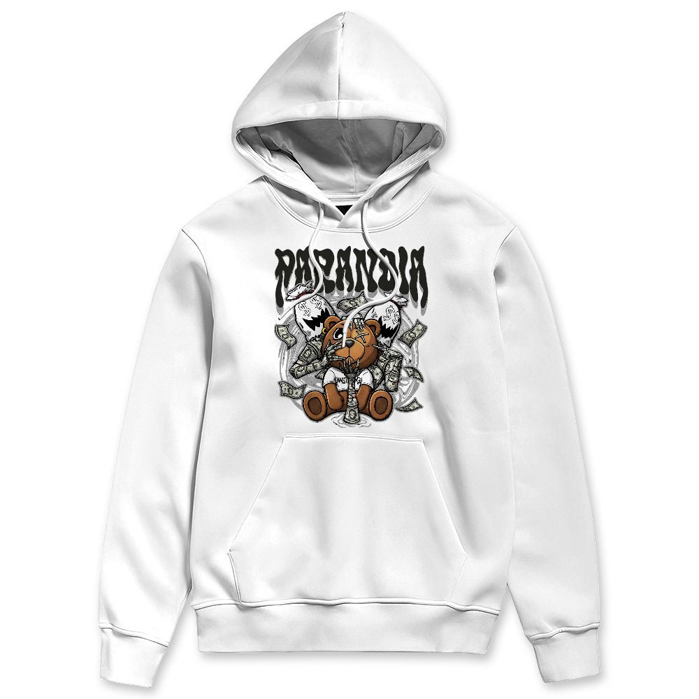 White Cement 4s NastyJamz Hoodie Match Paranoia Money BER