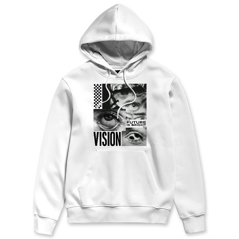 White Cement 4s NastyJamz Hoodie Match Vision