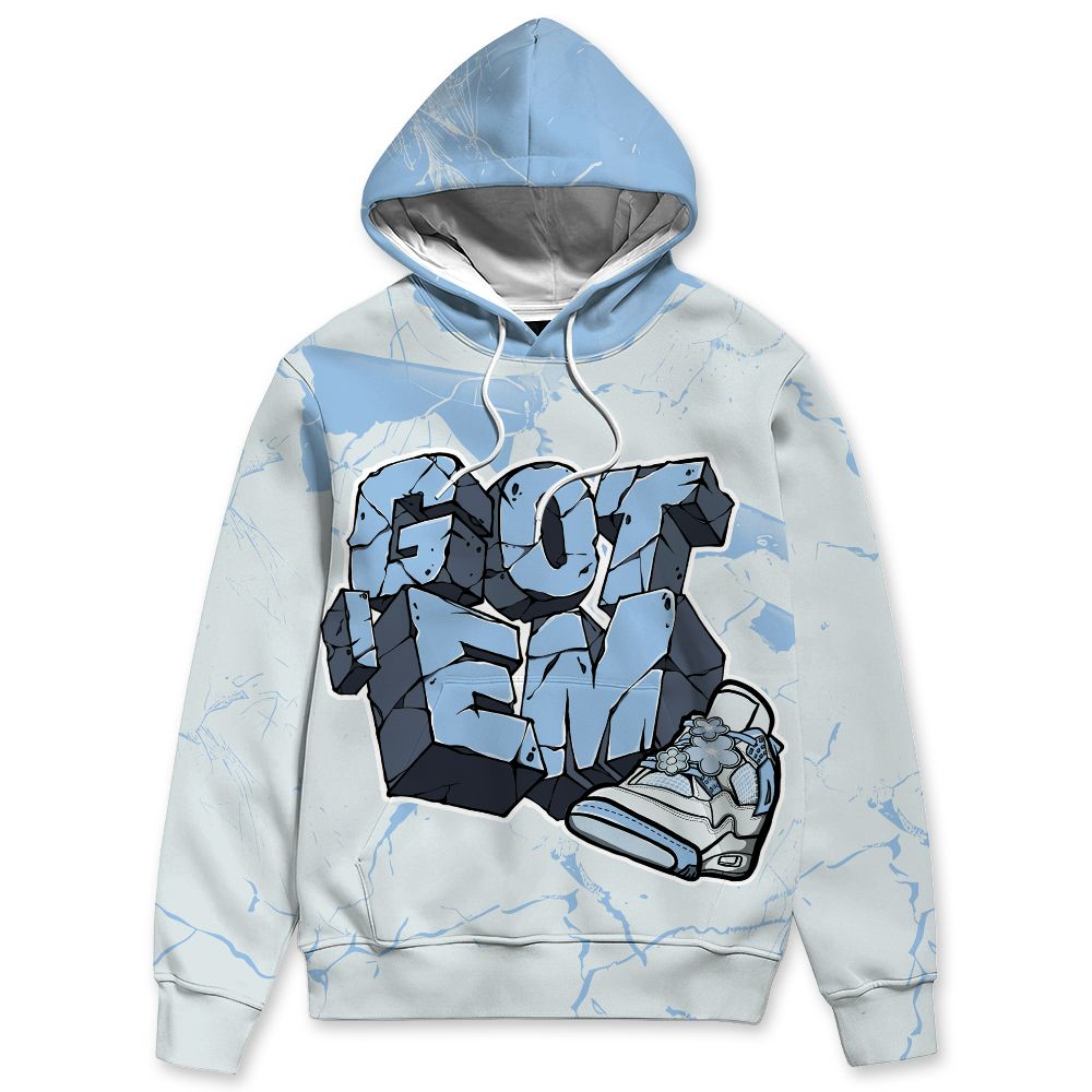 Forget Me Not 4s NastyJamz Hoodie Match Got Em All-Over Print