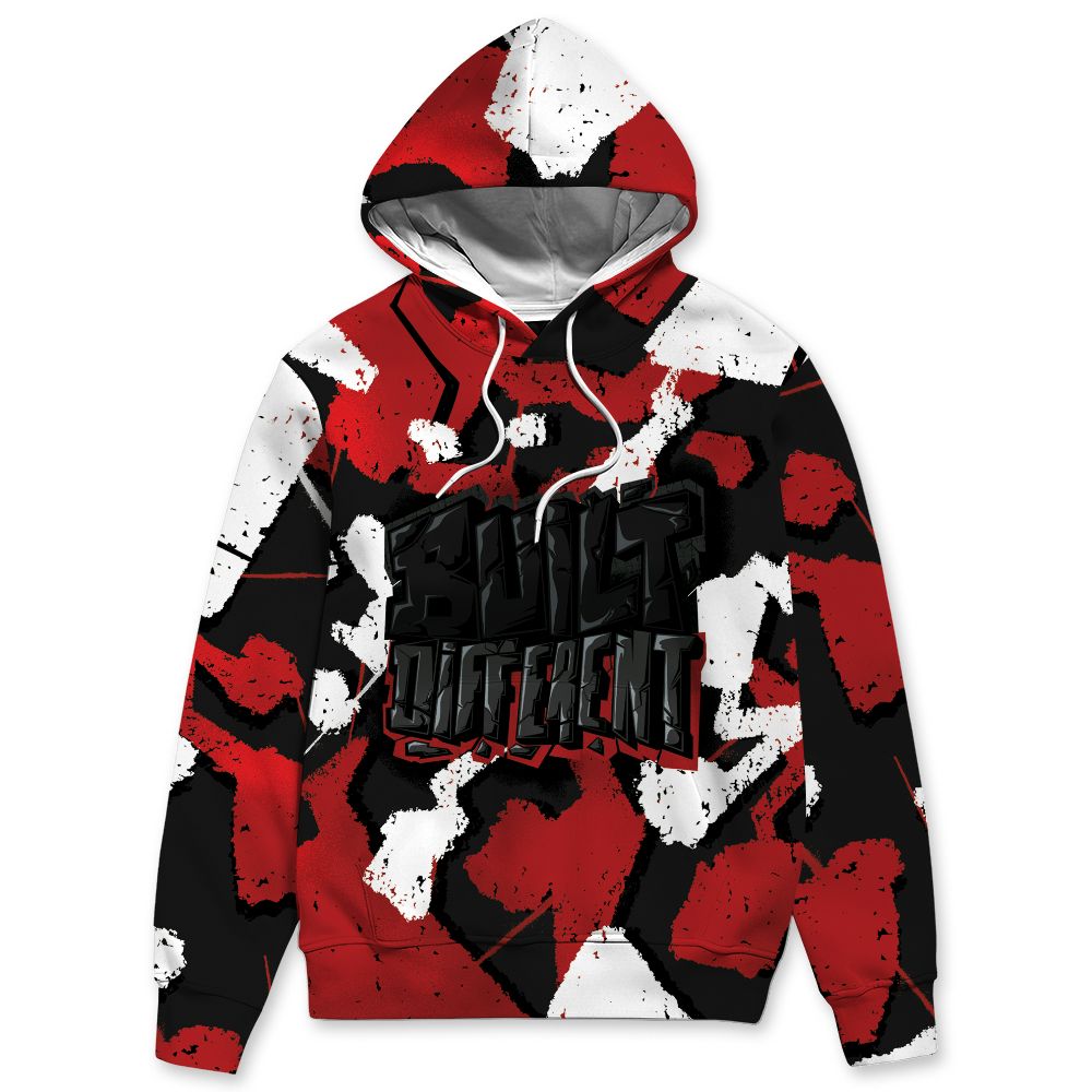 Low Bred 11s NastyJamz Hoodie Match Built Different All-Over Print Broken