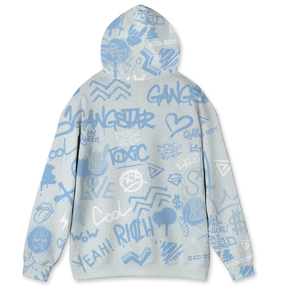 Forget Me Not 4s NastyJamz Hoodie Match Graffiti King All-Over Print Doodle Style