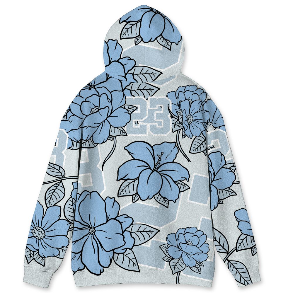 Forget Me Not 4s NastyJamz Hoodie Match 23 Floral All-Over Print Flower