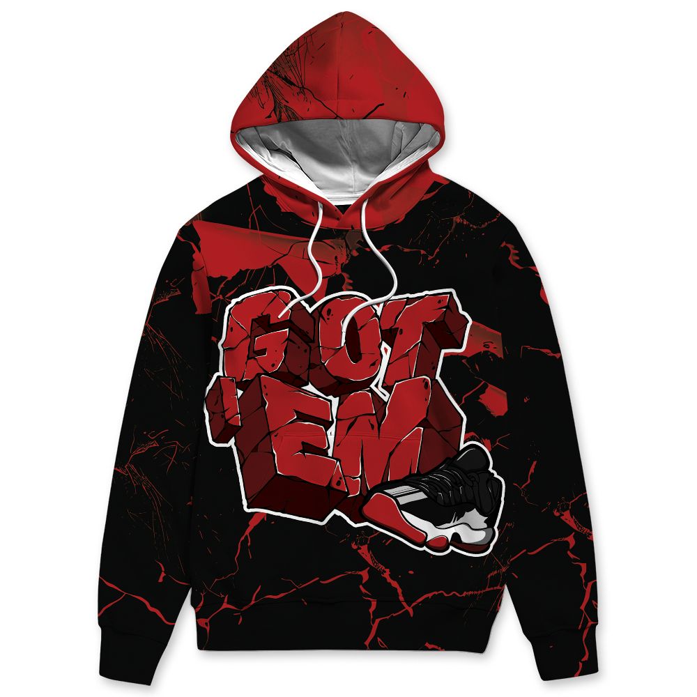 Low Bred 11s NastyJamz Hoodie Match Got Em All-Over Print