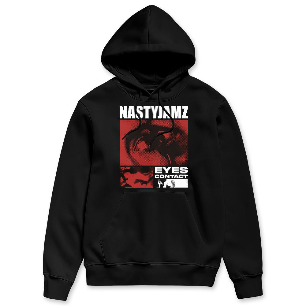 Low Bred 11s NastyJamz Hoodie Match Eyes Contact